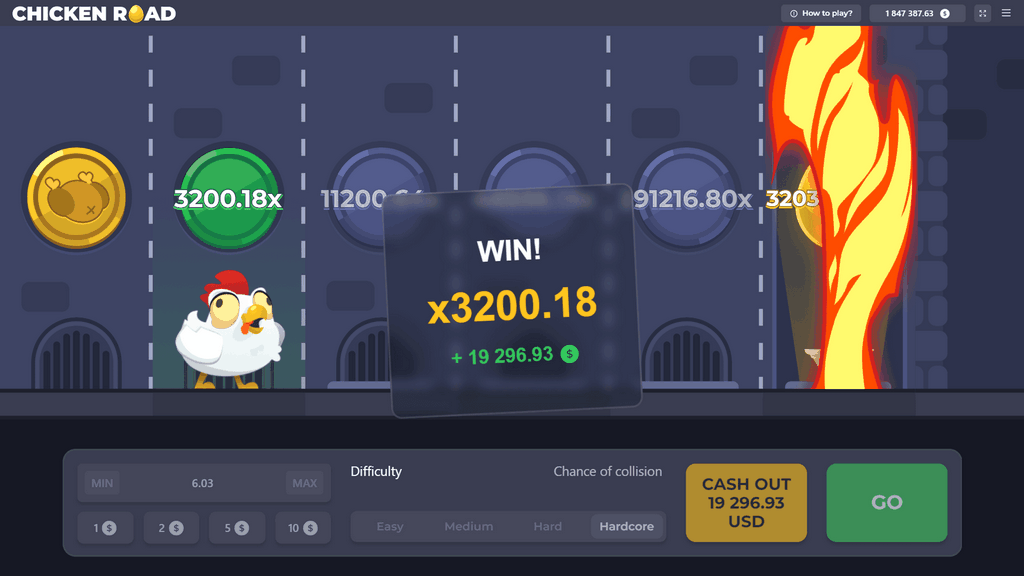 Chicken Road - Casino Video Game - Free Gambling & Money